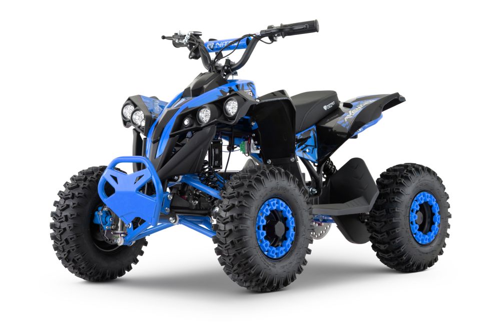 Kidcars Kinder Elektroautos mit Akku NITRO MOTORS 1200W 48V Eco mini Kinder Quad Avenger Snowy Tire XL Sport 6